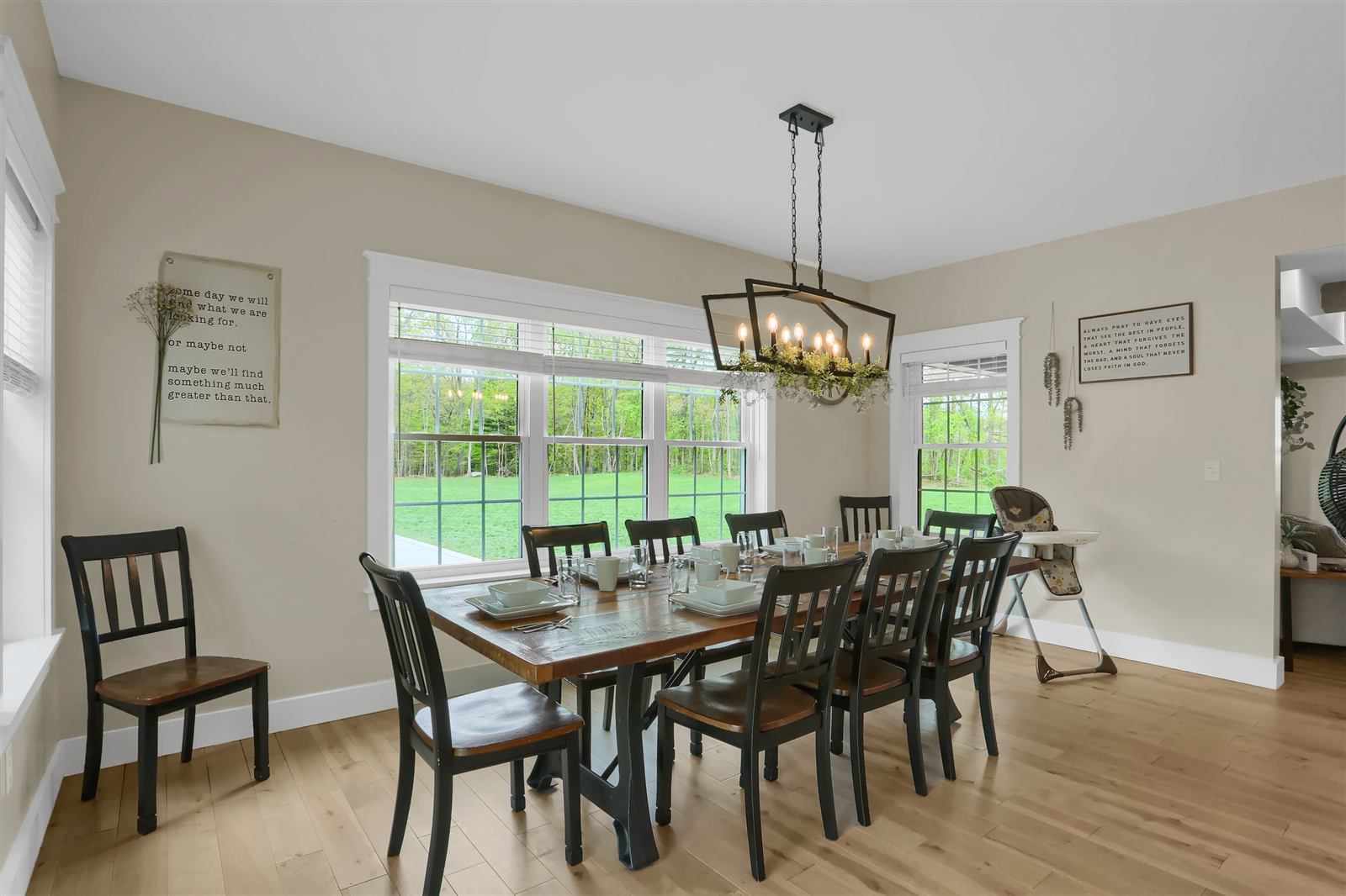 Dining room table