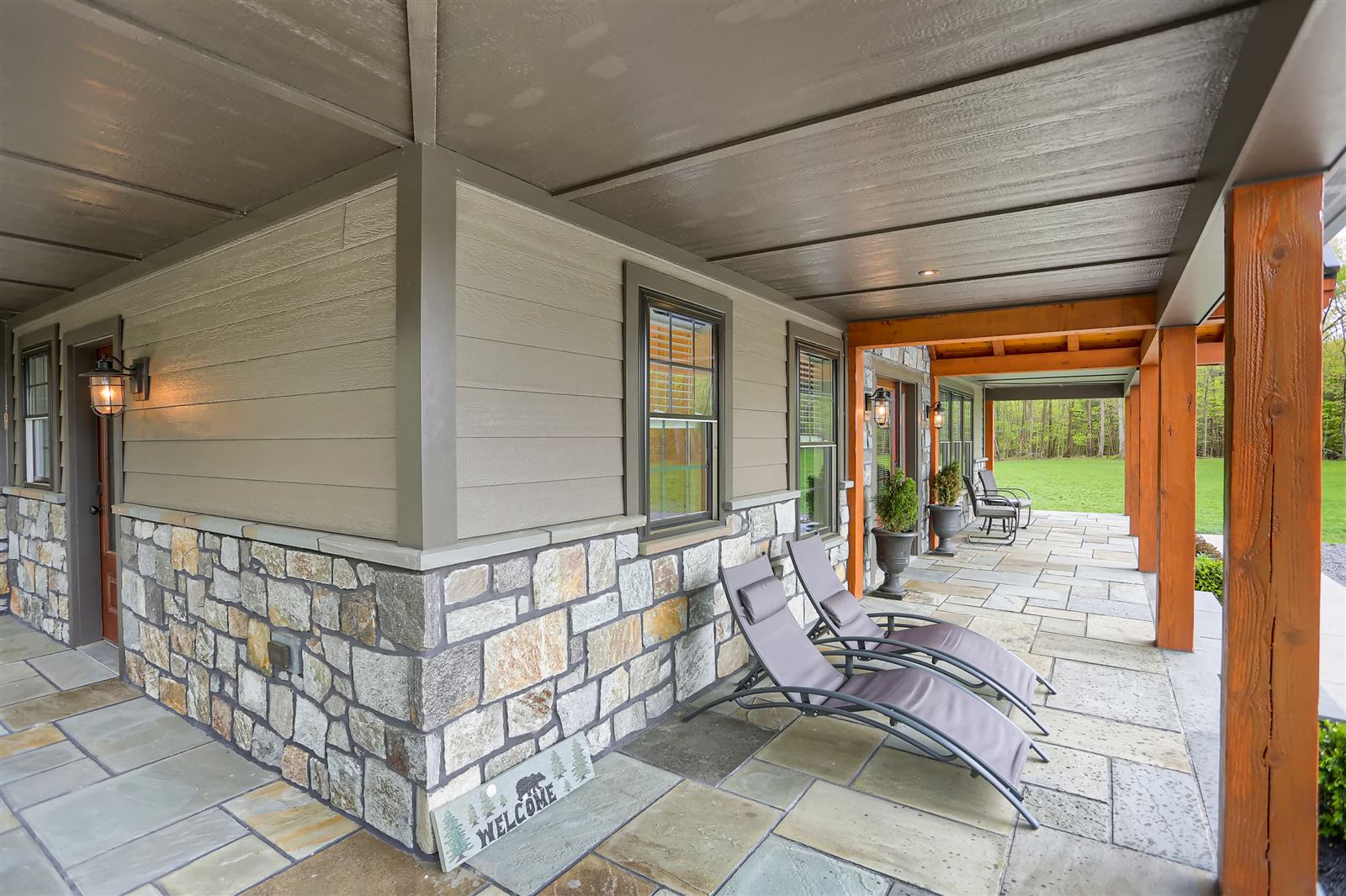 Front porch seating
