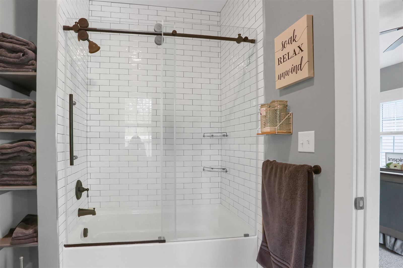 Master bathroom